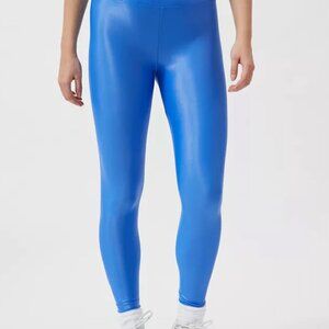 Koral Shiny Leggings - Electric Blue